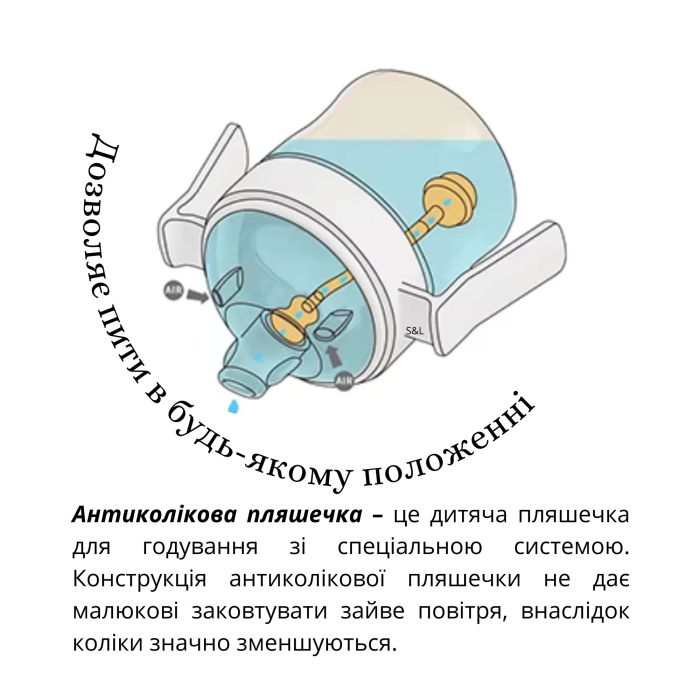 Дитячий поїльник HEORSHE Grey 300 ml