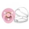 Пустушка BIBS 6-18 міс Colour Baby Pink в контейнері для зберігання