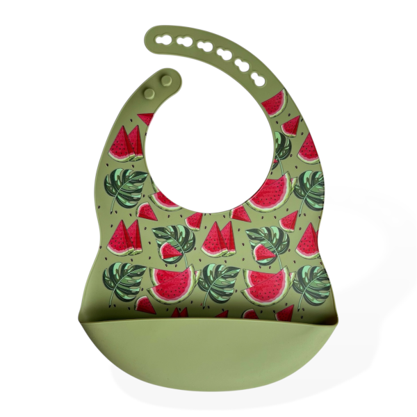 Слюнявчик силіконовий Watermelon