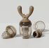 Ніблер HEORSHE Antler Feeder Brown