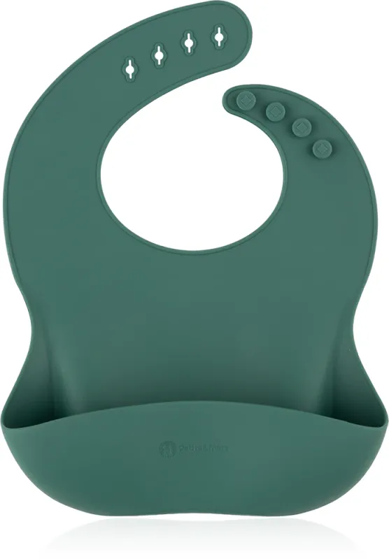 Силіконовий нагрудник Oil Green